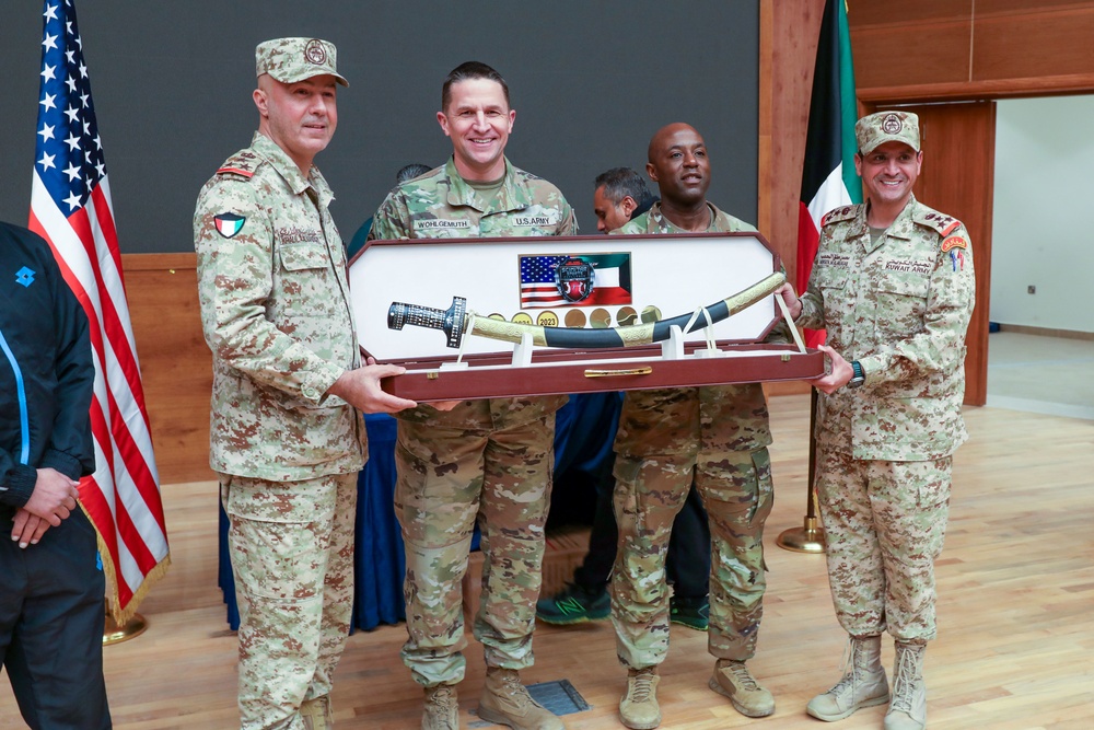 Scimitar Challenge 2023 - American vs. Kuwaiti Service Members, February, 2023