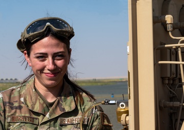 Fueling the force; AASAB Airman collect fuel samples