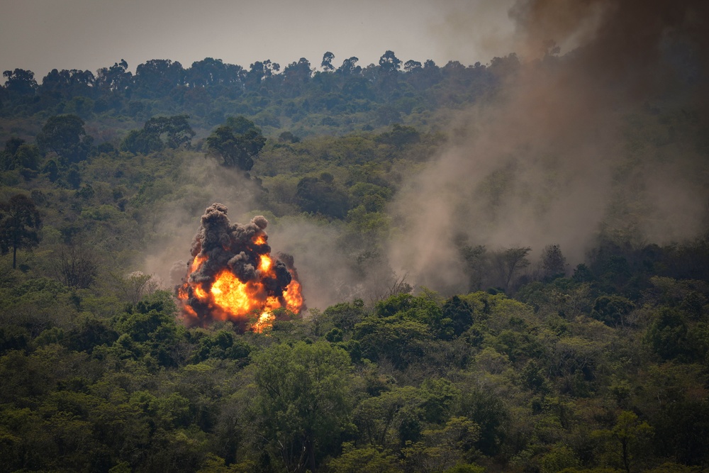 U.S. Marine Corps EOD Technicians Conduct Training with Royal Thai Armed Forces