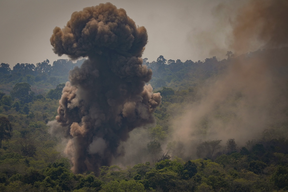 U.S. Marine Corps EOD Technicians Conduct Training with Royal Thai Armed Forces