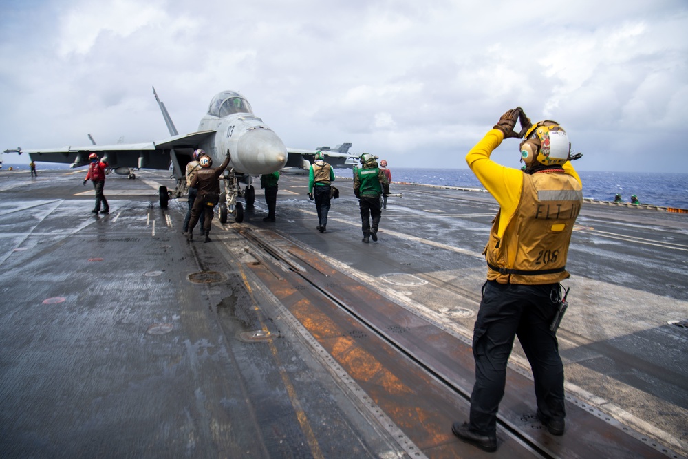 Nimitz Conducts Flight Operations