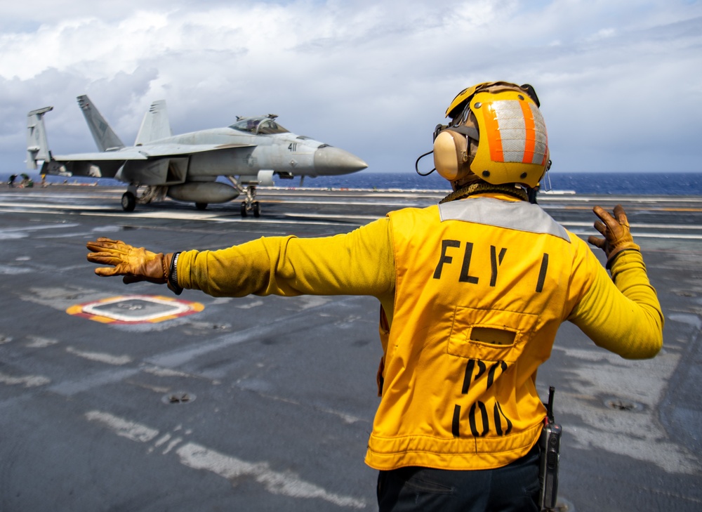 Nimitz Conducts Flight Operations