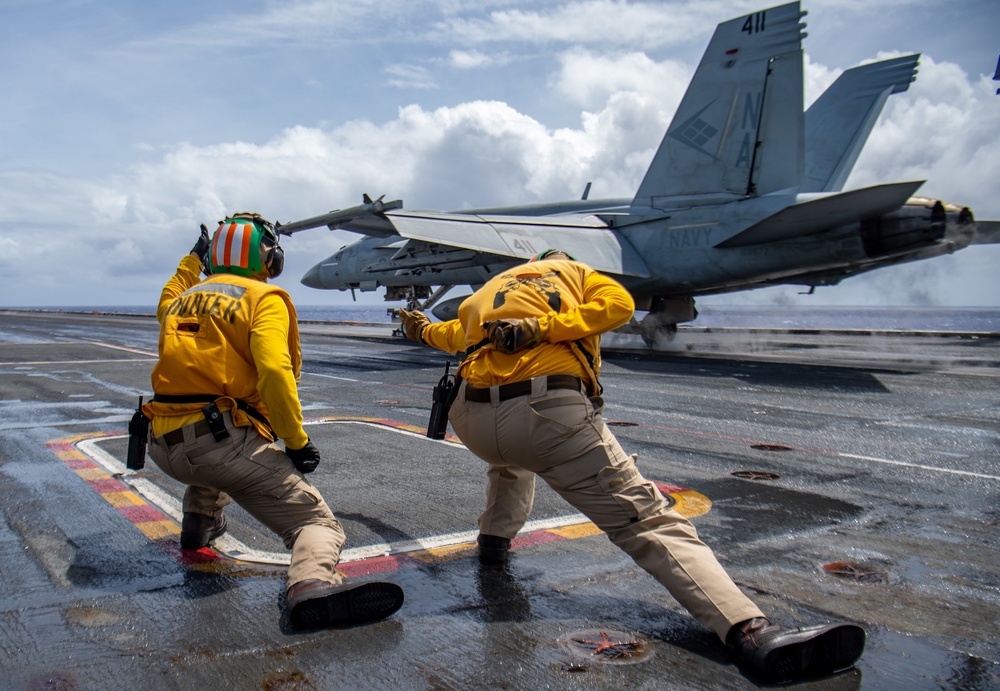 Nimitz Conducts Flight Operations