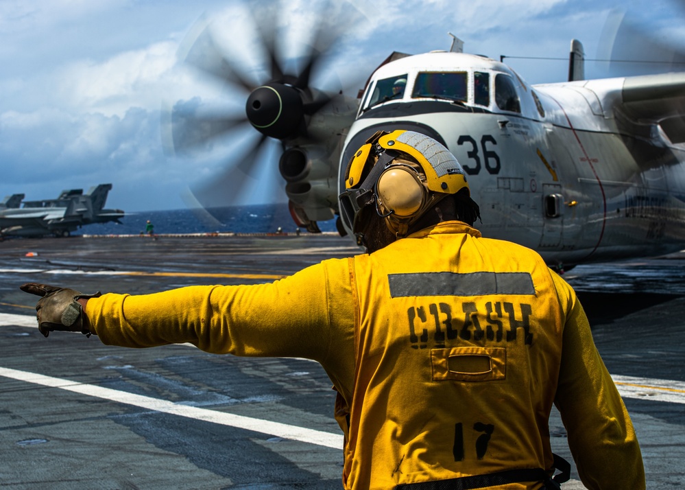 Nimitz Conducts Flight Operations