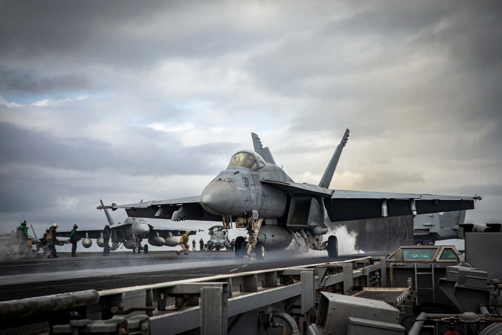 USS George H.W. Bush (CVN 77) Conducts Daily Operations