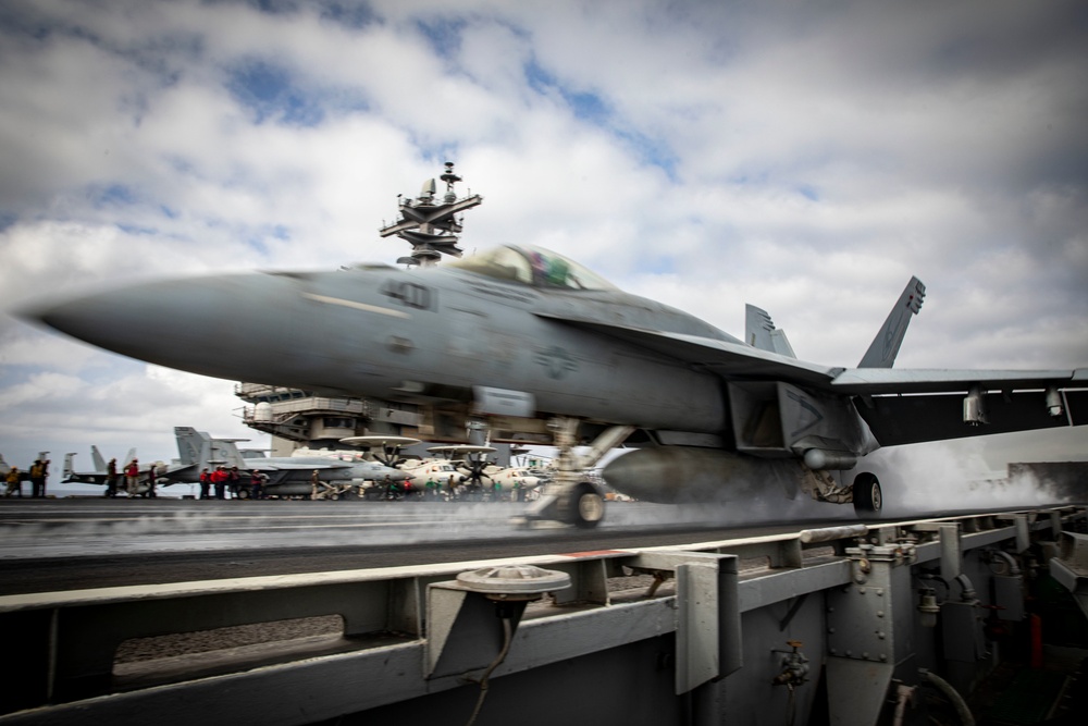 USS George H.W. Bush (CVN 77) Conducts Daily Operations