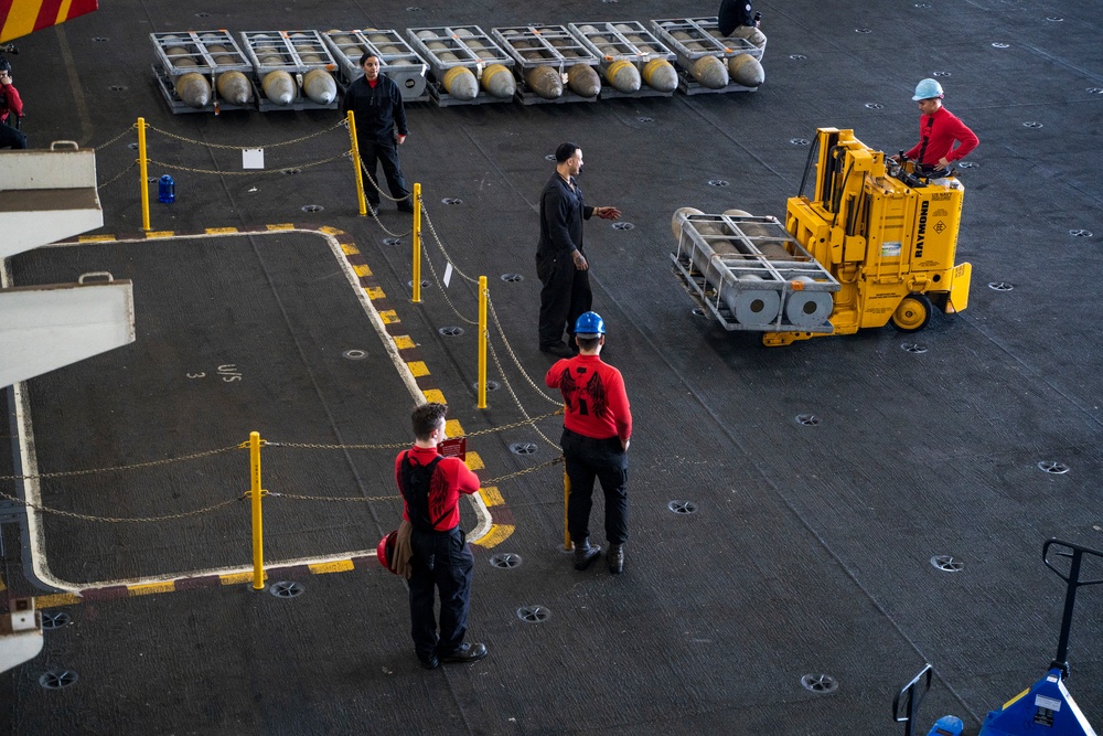 IKE Conducts Operations In The Atlantic Ocean