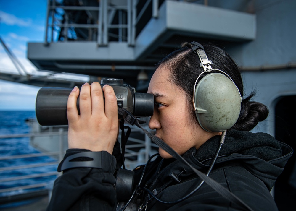 Daily Operations Aboard USS George H.W. Bush (CVN 77)