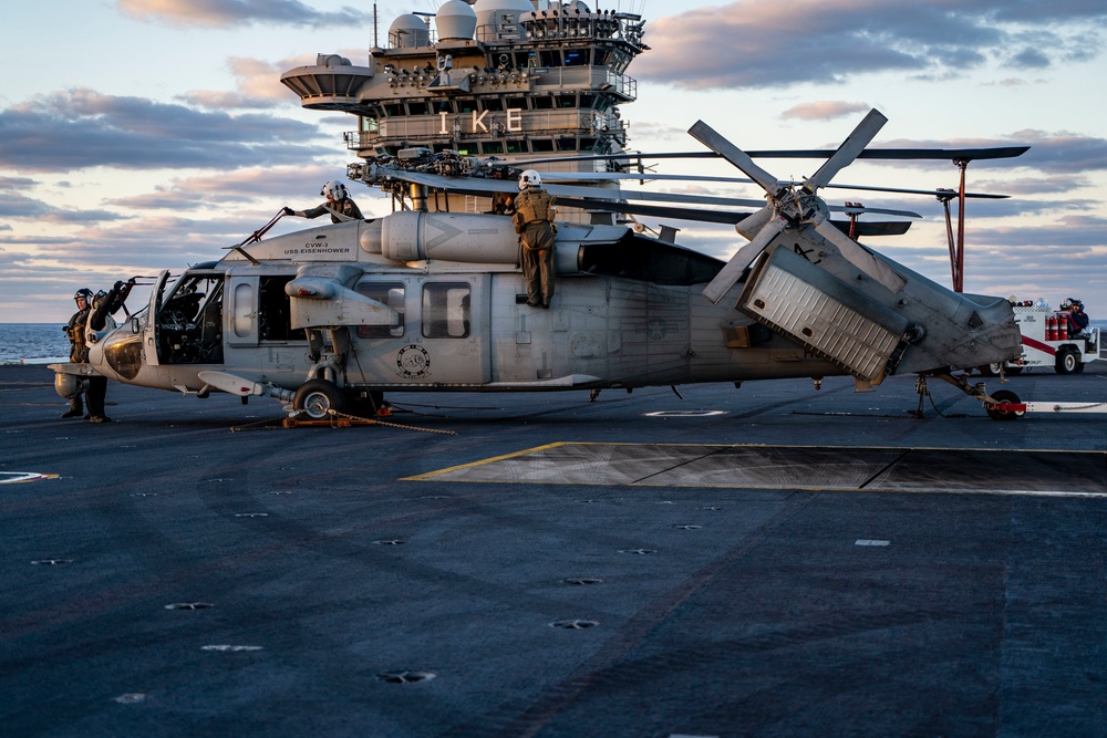 IKE Conducts Operations In The Atlantic Ocean