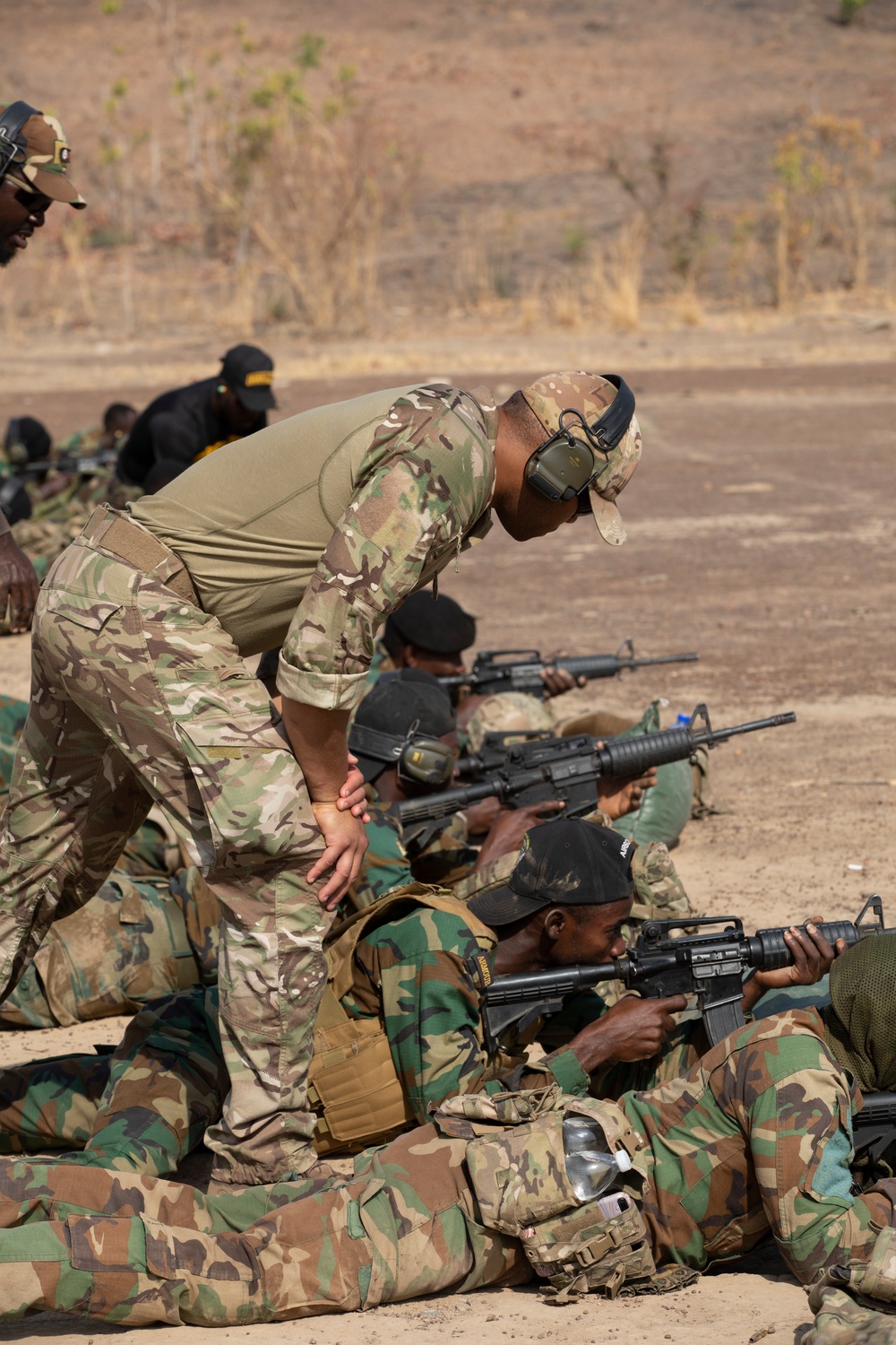 British Rangers train with Ghanaian Special Forces