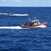 USCGC Stone’s crew conducts small boat training while underway