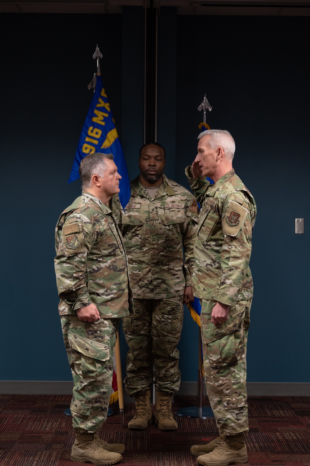 Glass Assumes Command of 916th AMXS