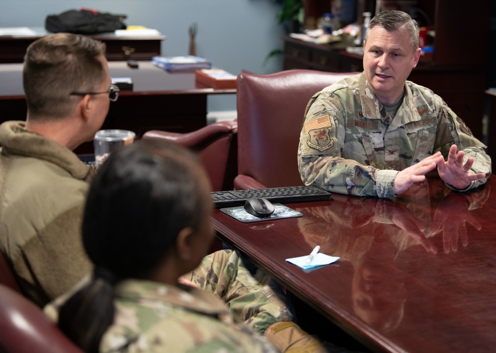 AFRC command surgeon and chief of medical enlisted force visit