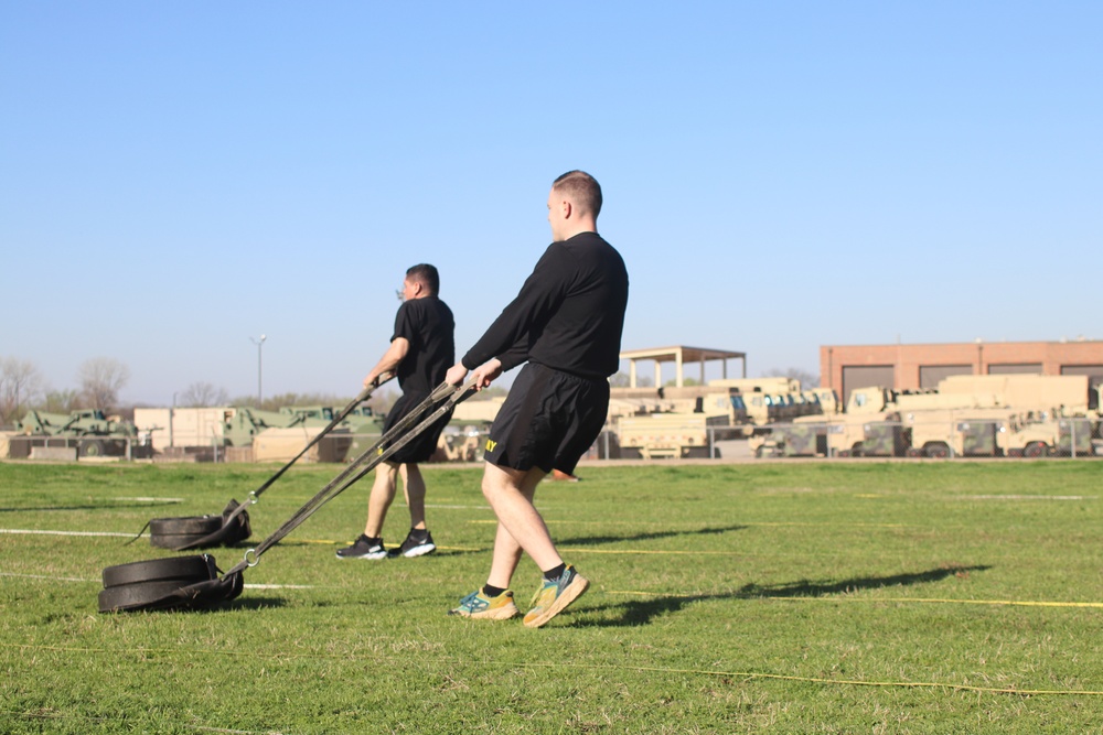 807th Medical Command's Senior Leaders Join Their Soldiers in the Army Combat Fitness Test