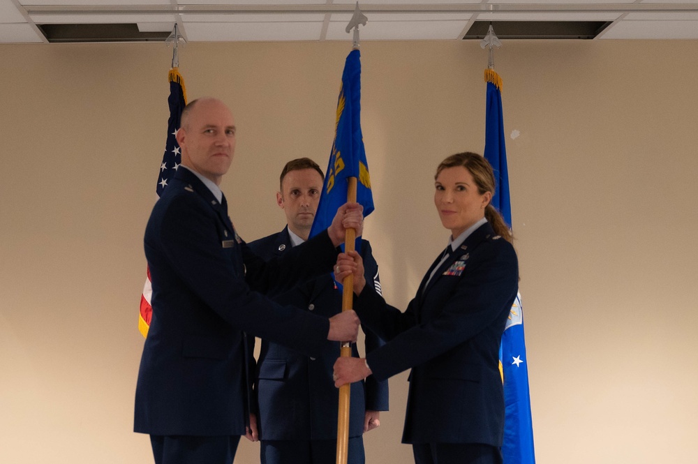 Greening takes charge of 916th FSS