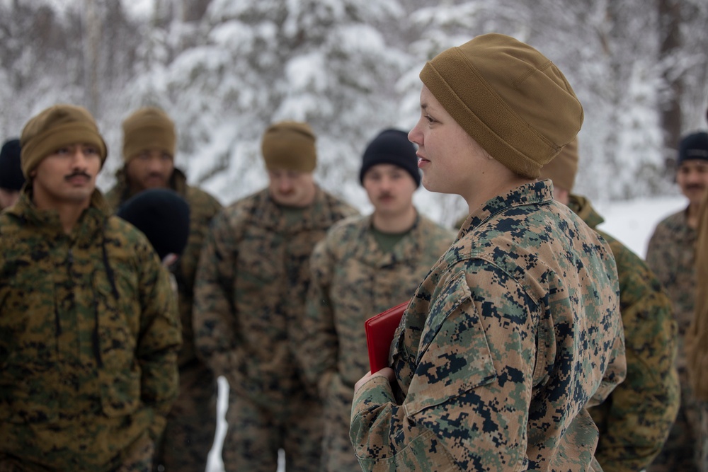 Cpl. Holtzel Re-enlistment