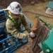 182nd Civil Engineer Squadron working on Scout Climbing Tower