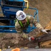 182nd Civil Engineer Squadron working on Scout Climbing Tower