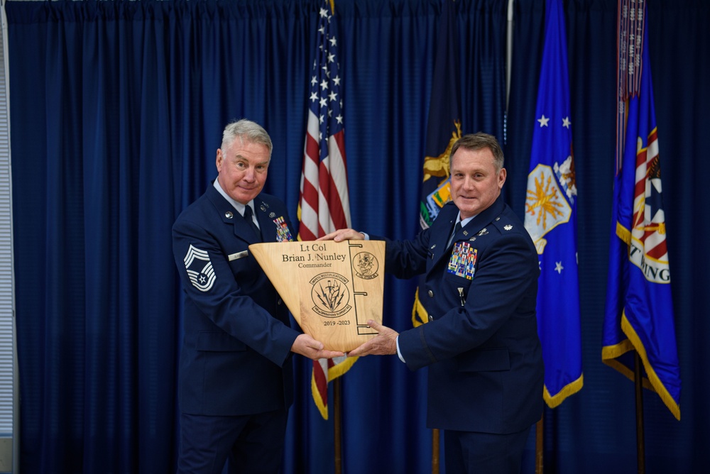 Lt. Col. Nunley retires after more than 40 years of service