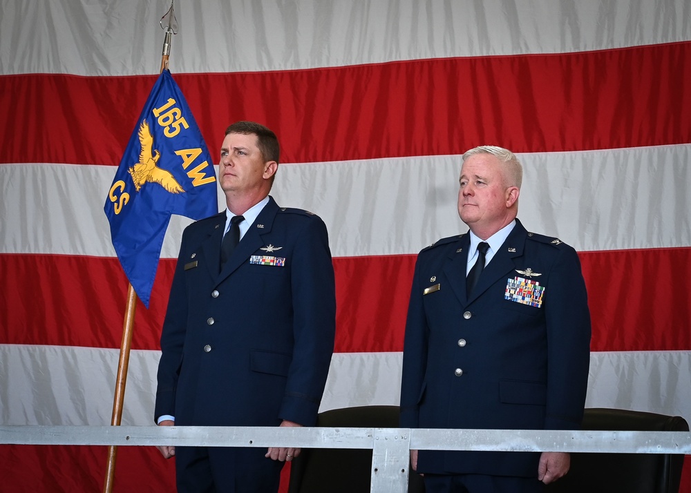 165th Communications Squadron Redesignation Ceremony