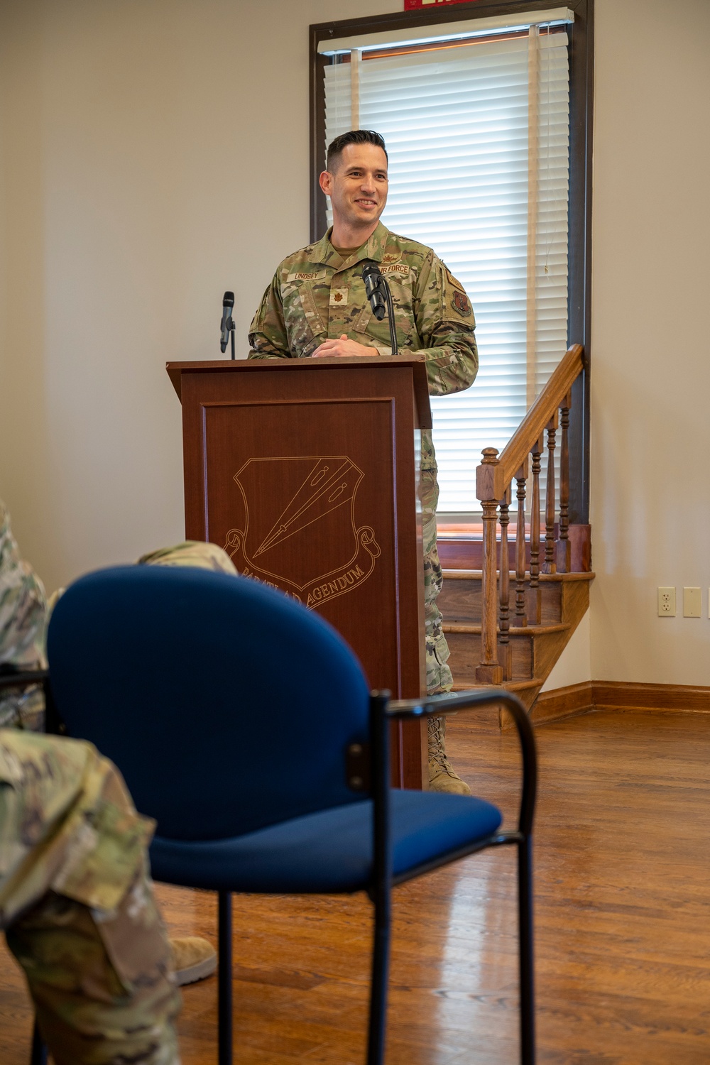 Maj. Lindsey assumes command of the 157th ACOF