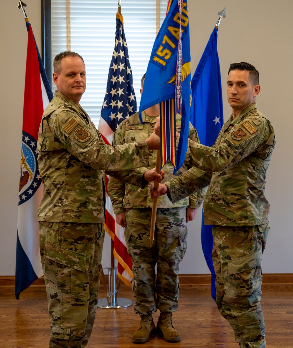 Maj. Lindsey assumes command of the 157th ACOF