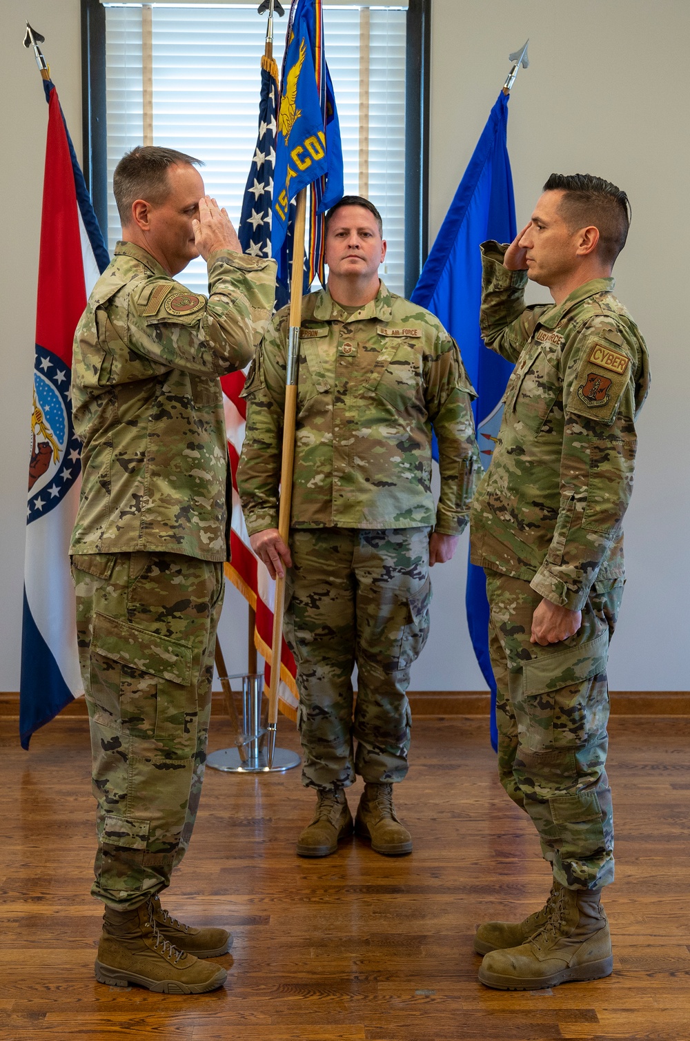 Maj. Lindsey assumes command of the 157th ACOF