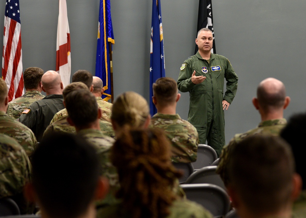 Maj. Gen. Holt visits 117th ARW