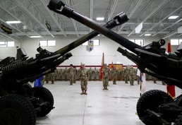 Braun Takes Command of 1-120th Field Artillery