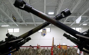 Braun Takes Command of 1-120th Field Artillery