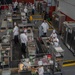 Soldiers with the Army Reserve Culinary Arts Team compete in the mobile kitchen trailer event