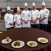 The U.S. Army Reserve Culinary Art Team poses for a picture