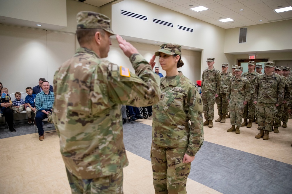 Maj. Teresa Roach Promotion