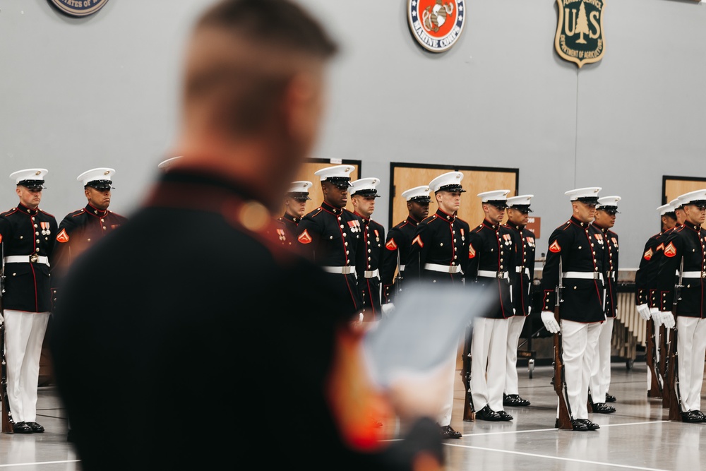 Silent Drill Platoon Performs for RS Portland Family Day