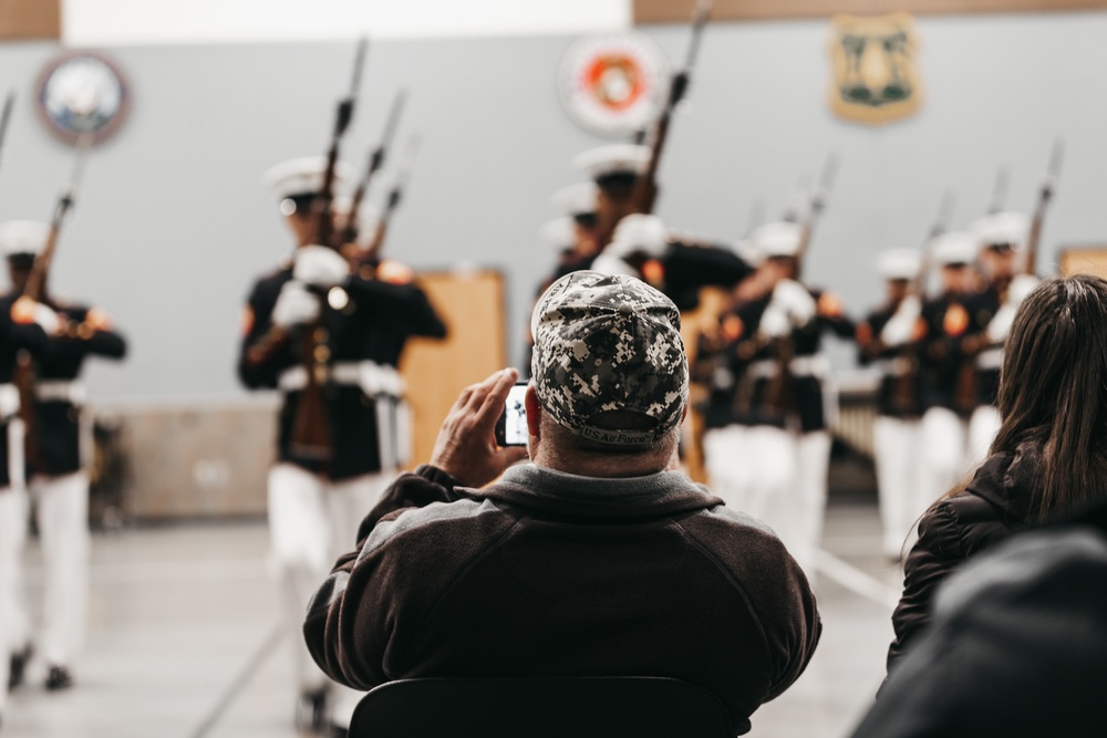 Silent Drill Platoon Performs for RS Portland Family Day