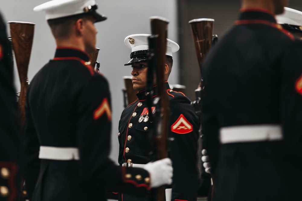 Silent Drill Platoon Performs for RS Portland Family Day