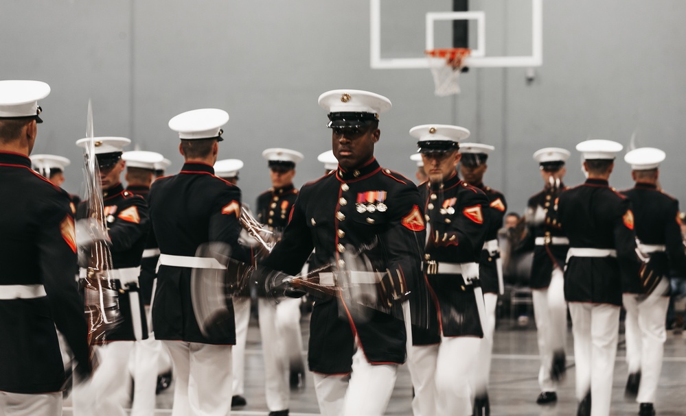 Silent Drill Platoon Performs for RS Portland Family Day