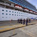 U.S. Coast Guard attends arriving cruise ships with partners in Guam