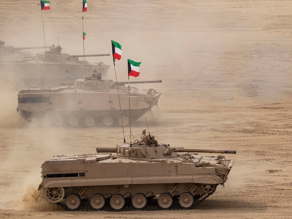 Task Force Spartan, Kuwait Land Forces join together for Al Tahreer