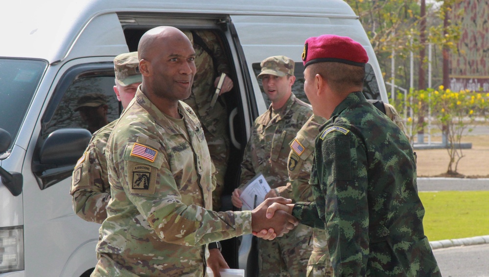 Lt. Gen. Brunson Visits Cobra Gold 23