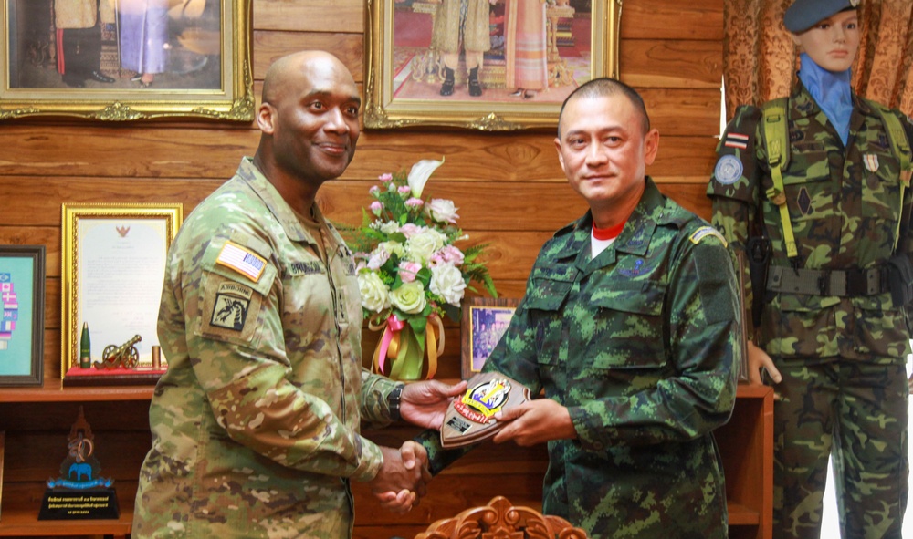 Lt. Gen. Brunson Visits Cobra Gold 23