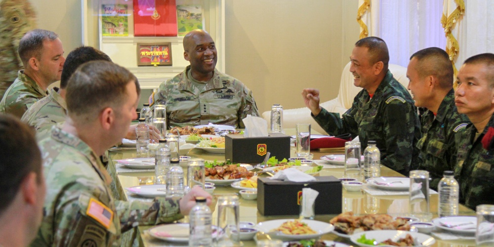 Lt. Gen. Brunson Visits Cobra Gold 23