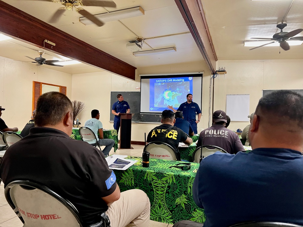 U.S. Coast Guard conducts search and rescue exercise with partners in Chuuk, Federated States of Micronesia