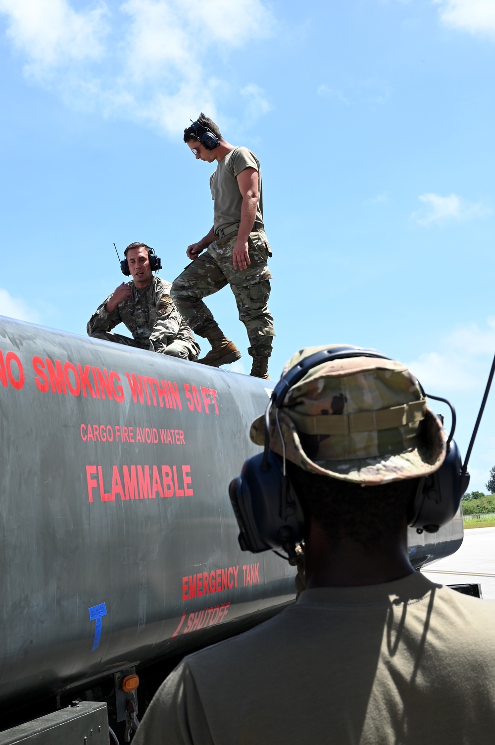 3rd AEW tests refueling methods during AR 23-1