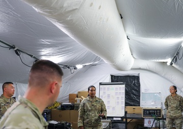 NYNG Leadership Visit The 369th Sustainment Brigade