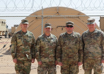 NYNG Leadership Visit The 369th Sustainment Brigade