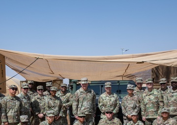 NYNG Leadership Visit The 369th Sustainment Brigade