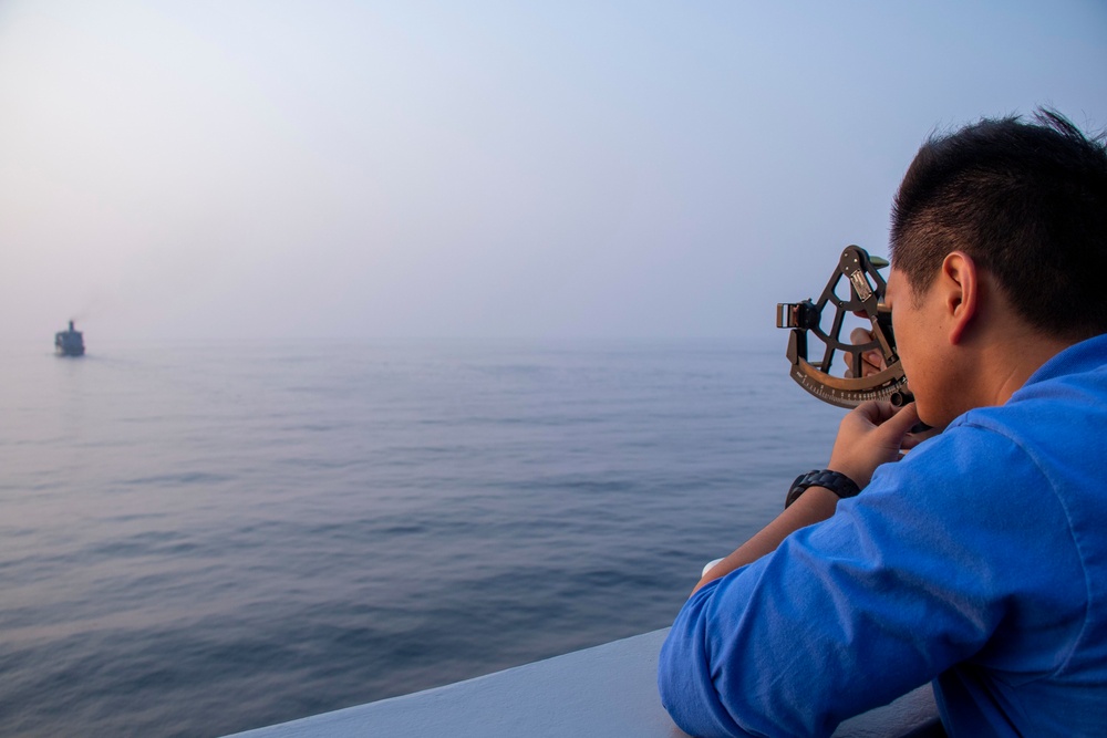 Anchorage Replenishment-At-Sea