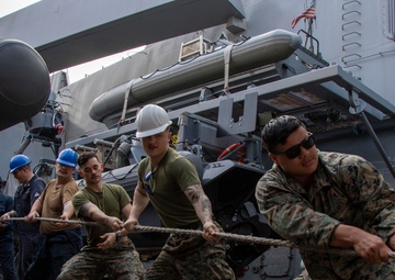 Anchorage Replenishment-At-Sea