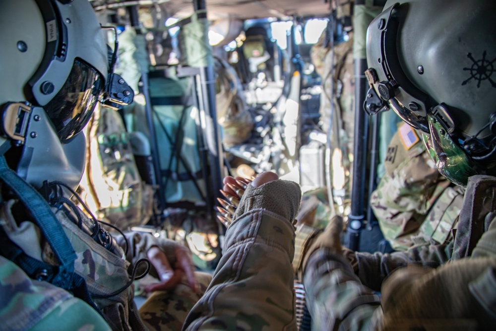 Task Force Desert Knights Strikes Their Targets From the Sky